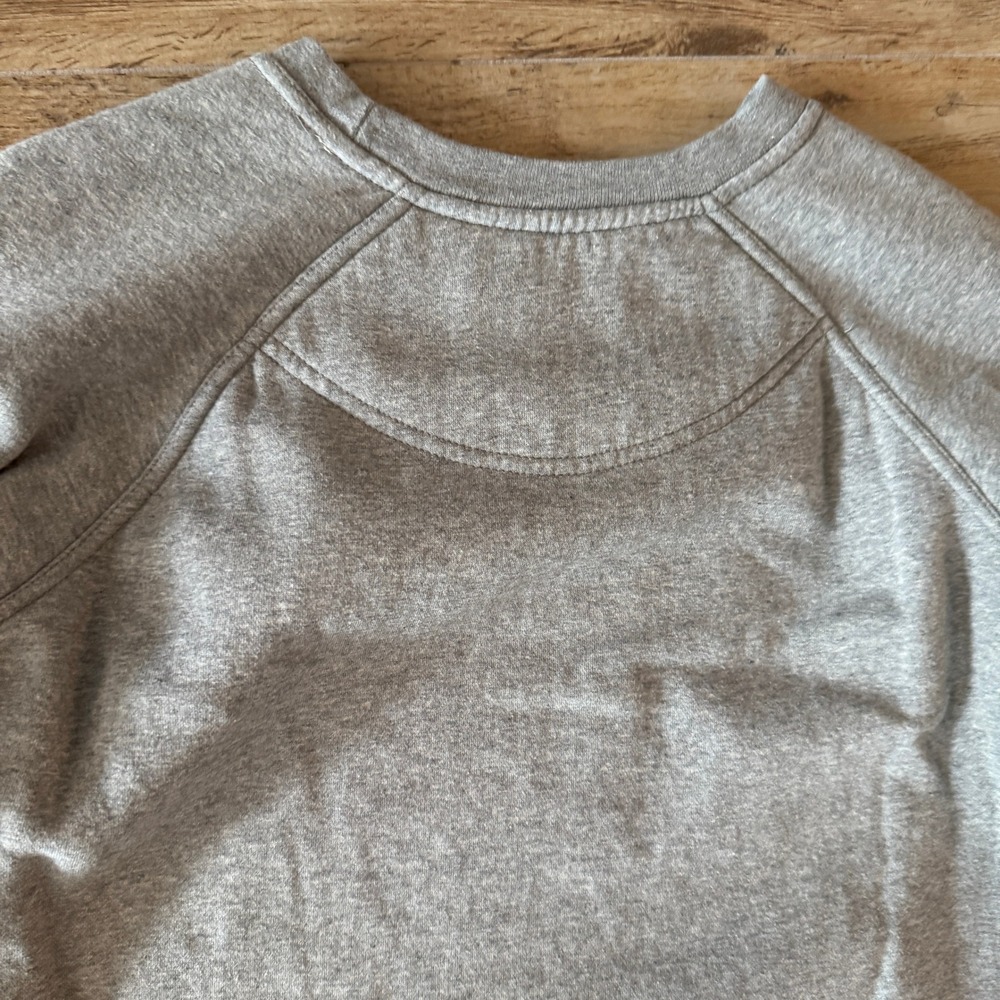 League Cornell University Grey Crewneck Sweatshirt Pullover Embroidered Small - Picture 10 of 16